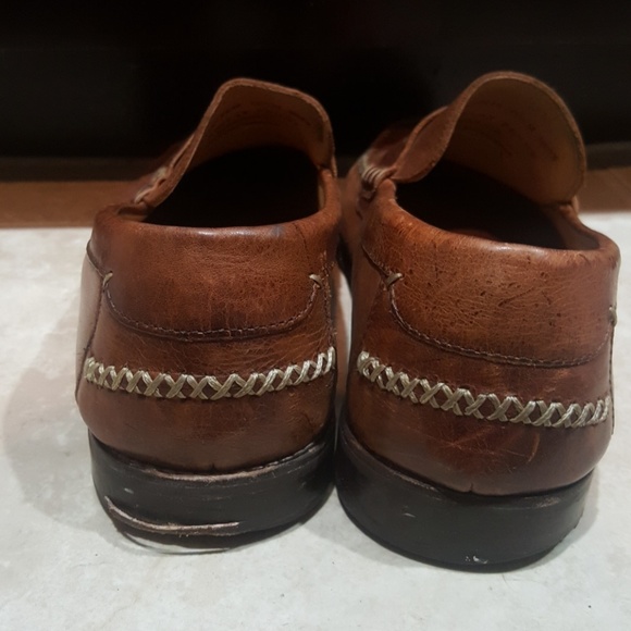 SOLD!! TOMMY BAHAMA "Finlay" Penny Loafers - Size 11 1/2 - Picture 5 of 7